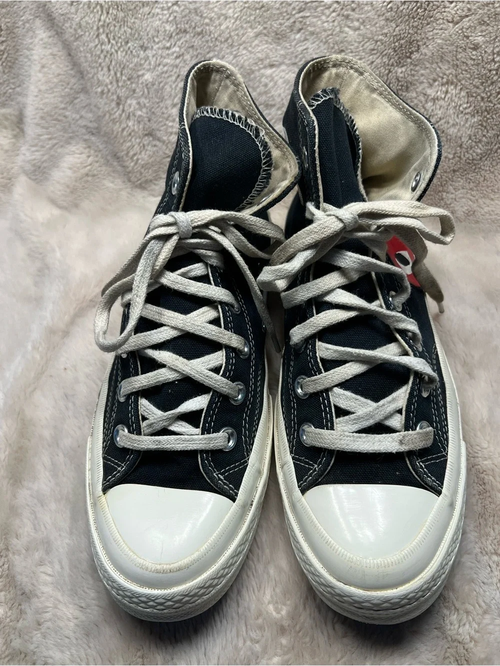 Converse x PLAY Comme des Garçons Chuck high-top sneakers - Picture 2 of 8